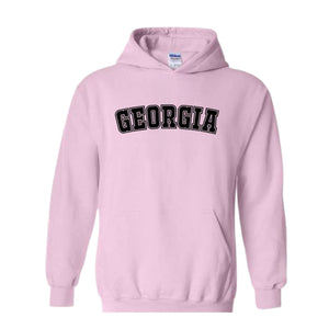 Georgia, Georgia Hoodie, Georgia Hoodie, Georgia Hoodie, Georgia Gift, College Hoodie, Georgia Apparel, Georgia State