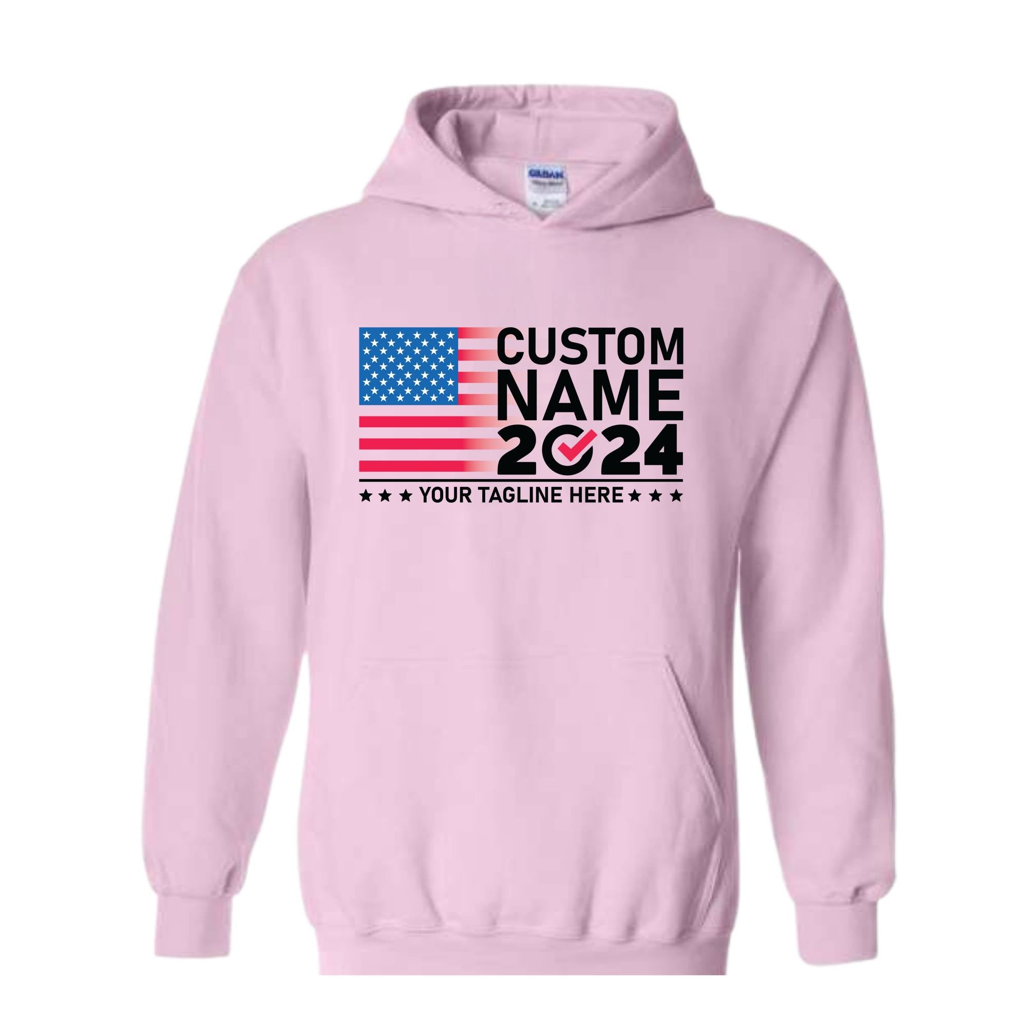 2024 Custom Election Sweatshirt, Election Sweatshirt Customized, Custom Name 2024 Election Sweatshirt, 2024 Election Gift