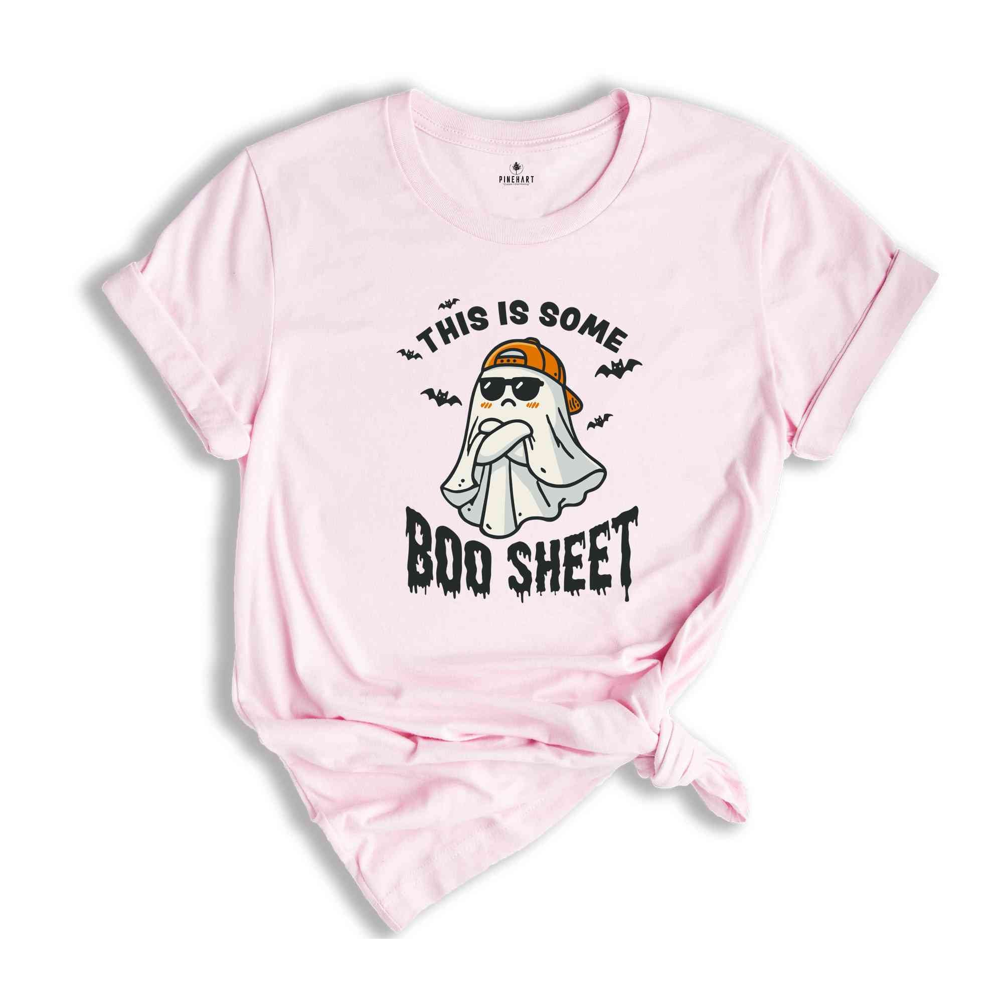 This Is Some Boo Sheet Shirt, Funny Halloween Ghost Shirt, Halloween Gift, Spooky Season Shirt, Ghost Shirt, Boo Shirt, Cute Halloween Tee