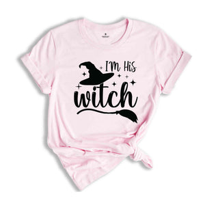 I'm His Witch Shirt, I'm Her Boo Shirt, Halloween Matching Shirt, Couples Halloween Shirt, Matching Shirt, Halloween Shirt, Trick Or Treat