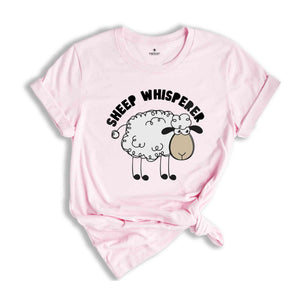 Sheep Whisperer Shirt, Funny Sheep Shirt, Sheep Gifts, Sheep Owner Shirt, Cute Sheep Shirt, Sheep Farmer Gift, Sheep Lovers Gifts Word coun