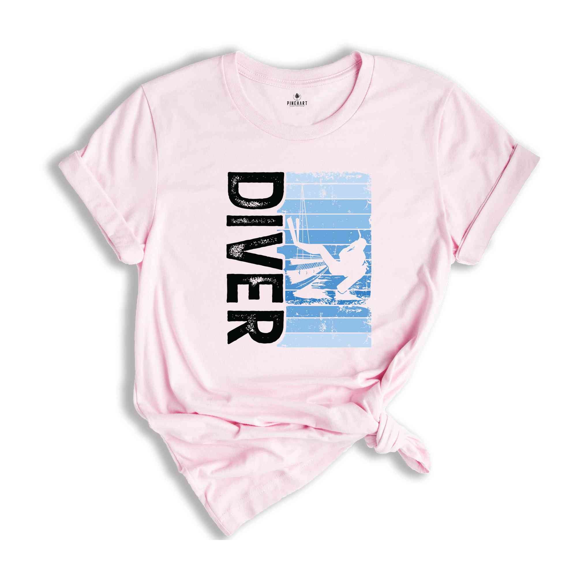 Diver T-Shirt, Scuba Diving Shirt, Ocean Lovers Gifts, Scuba Lover Shirt, Underwater Sports Shirt