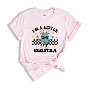 I'm A Little Eggstra Shirt, Retro Easter Shirt, Easter Mom Shirt, Boy Easter Shirt, Funny Easter Shirt, Christian Shirt