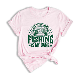 Funny Dad T-Shirt, Fisherman Dad Graphic Tees, Fathers Day Gift, Gift from Son, Fishing Gifts for Men, Papa Shirts, Dad Birthday Gift