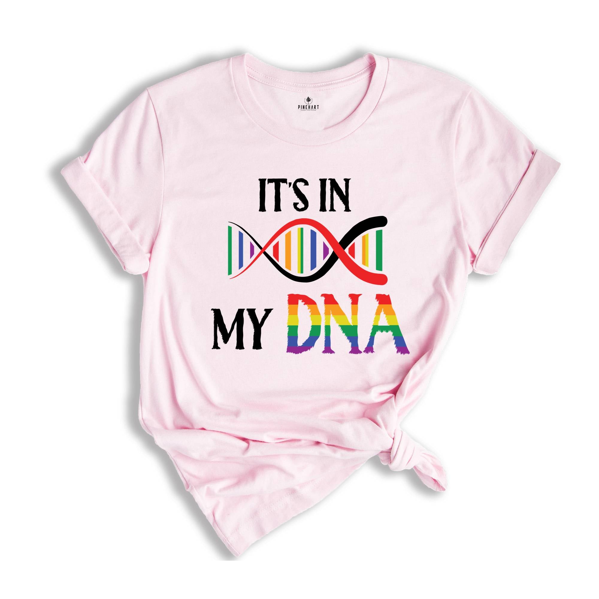 It's in My Dna Shirt, Dna Gay Pride T-shirt, Pride Lgbt Dna Tee, Transexual Shirt, Bisexual Shirt, Funny Gay Shirt