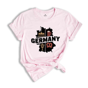 Retro Germany Shirt, Germany Travel Shirt, Country Travel Shirt, Shirt For Traveler, Travel Lover Gift, Travel Tee, Trip Shirt