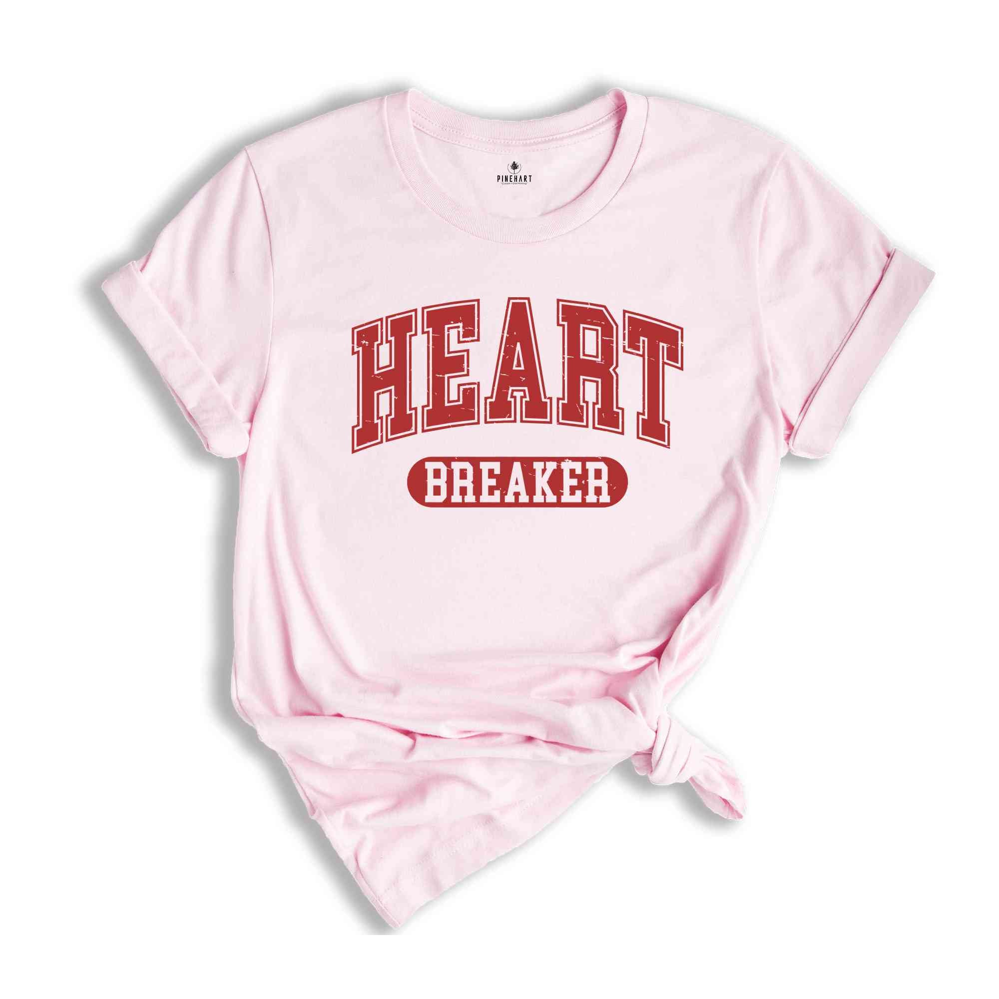 Heart Breaker Shirt, Valentine’s Day Shirt, Valentine’s Day Couple Shirt, Funny Valentine’s Day Tee, Valentines Day Gift