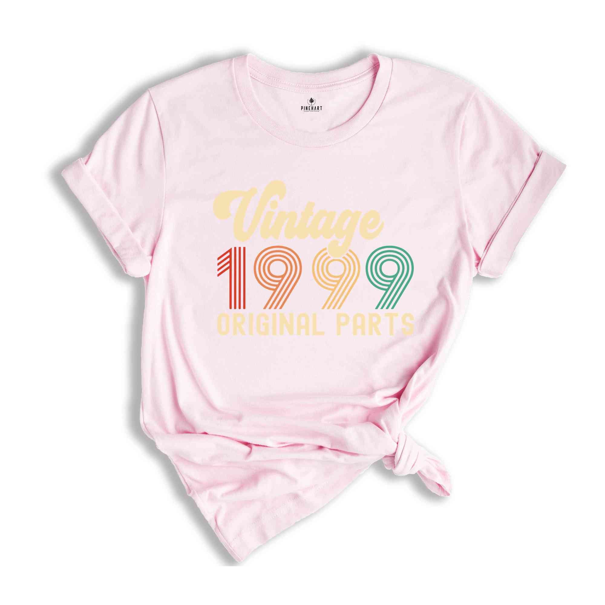 25th Birthday Shirt, Vintage 1999 Shirt, 25th Birthday Gift Women, 25 Years Birthday Shirt, 1999 Birthday Shirt, Retro 25th Birthday Tee