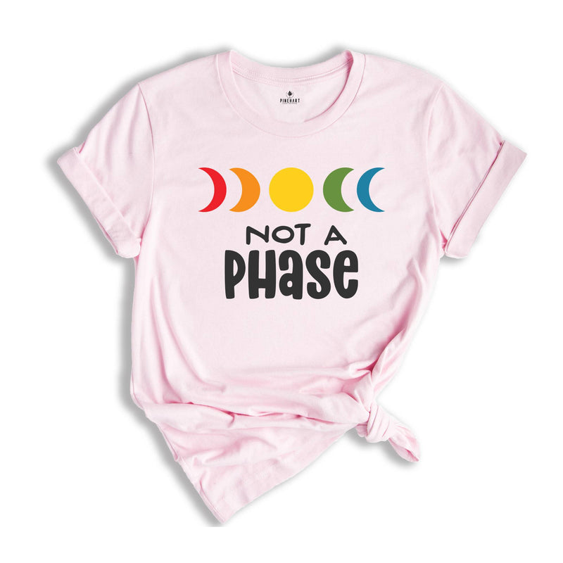 LGBT Shirt, It's Not a Phase Shirt, LGBT Flag Shirt, Bisexual Shirt, Straight Ally, Lesbian T-Shirts, Rainbow Shirt, Queer Shirt, Gay Pride