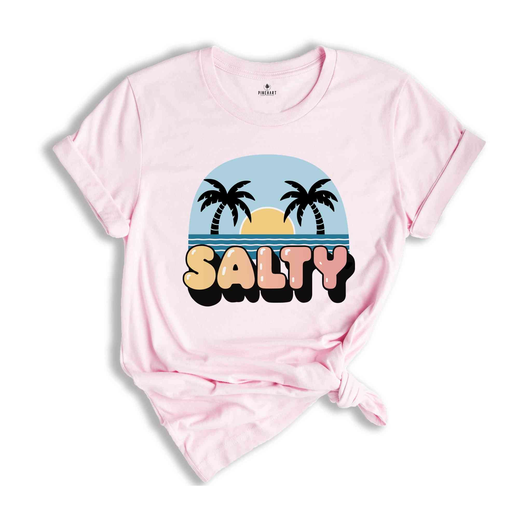 Salty Shirt, Trendy Beach Shirt, Beach Shirt, Beach Shirt, Vacation Shirt, Trendy Summer Shirt, Summer Mom Shirt