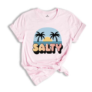 Salty Shirt, Trendy Beach Shirt, Beach Shirt, Beach Shirt, Vacation Shirt, Trendy Summer Shirt, Summer Mom Shirt