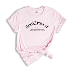 Booktrovert Shirt, Reading Shirt, Booktrovert Definition Tee, Librarian Gift, Book Shirt, Librarian Gift, Funny Reader Shirt