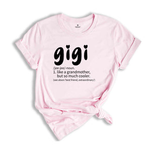 Gigi Shirt, Cute Grandma Shirt, Grandma Gifts, Grandma's Birthday Shirt, Trendy Mama Shirt, Mom Gifts, Grandma Shirt