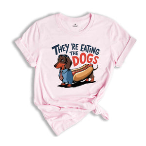 They Are Eating The Dogs Shirt, Donald Trump Debate Shirt, Debate 2024 Shirt, Trump Debate Shirt, Election Gift, America Shirt