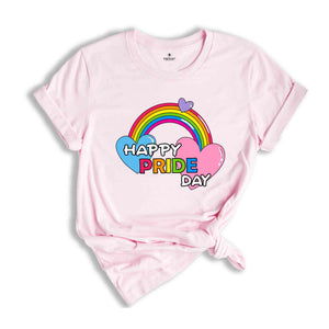 Happy Pride Day Shirt, LGBTQ+ Shirt, Pride Month Shirt, Gay Pride Shirt, Equality Shirt, Lesbian Tees, Equal Rights Support