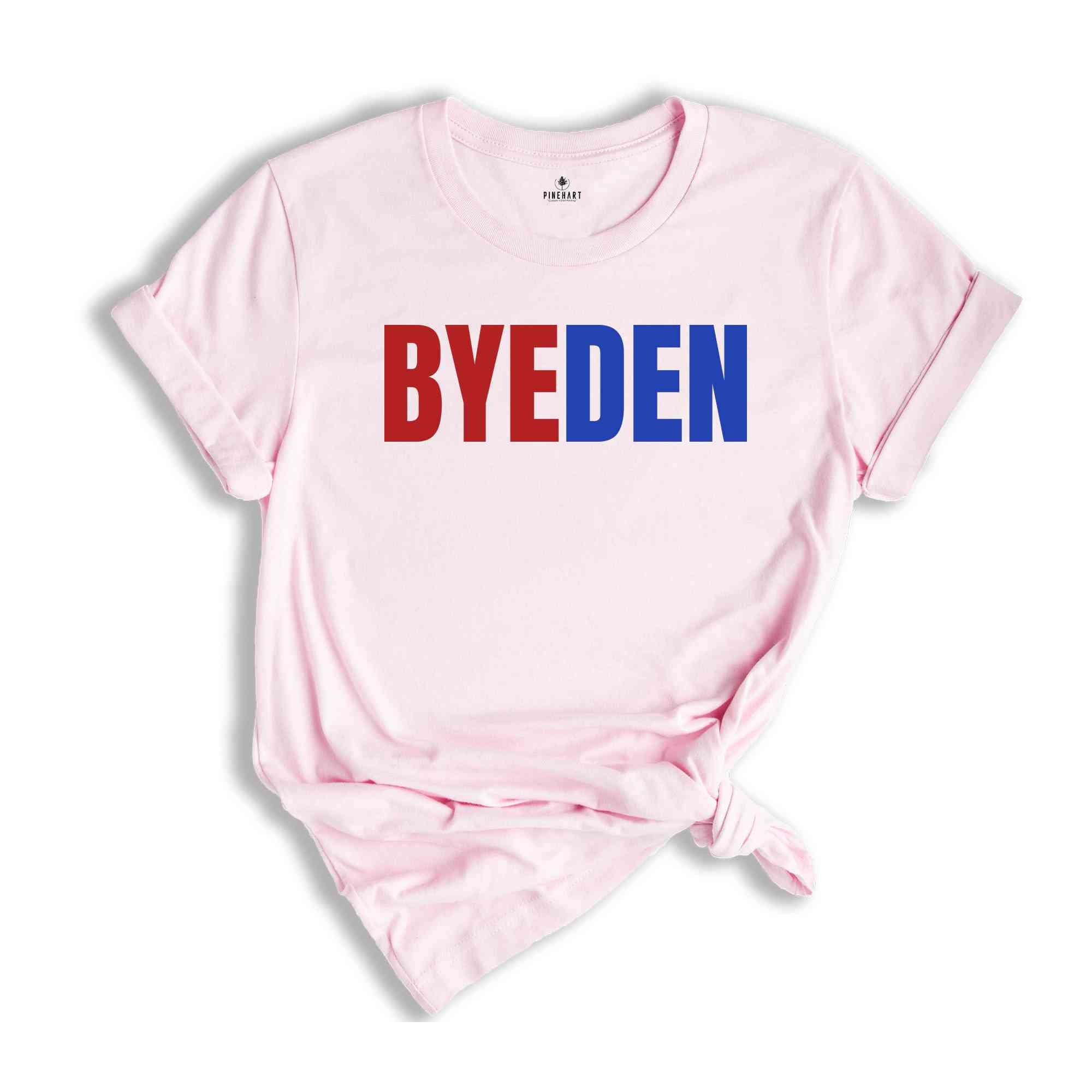 Byeden Shirt, Bye Bye Biden, You WONT Be Missed, 2024 Patriotic Shirt, Support Donald Trump and JD Vance, Republican & Conservative Values S