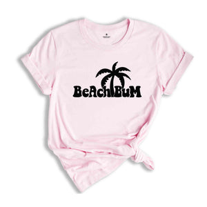 Beach Bum Shirt, Retro Beach Summer T-Shirt, Vacay Beach Shirts for Women, Summer Vacation Shirts, Summer Gift