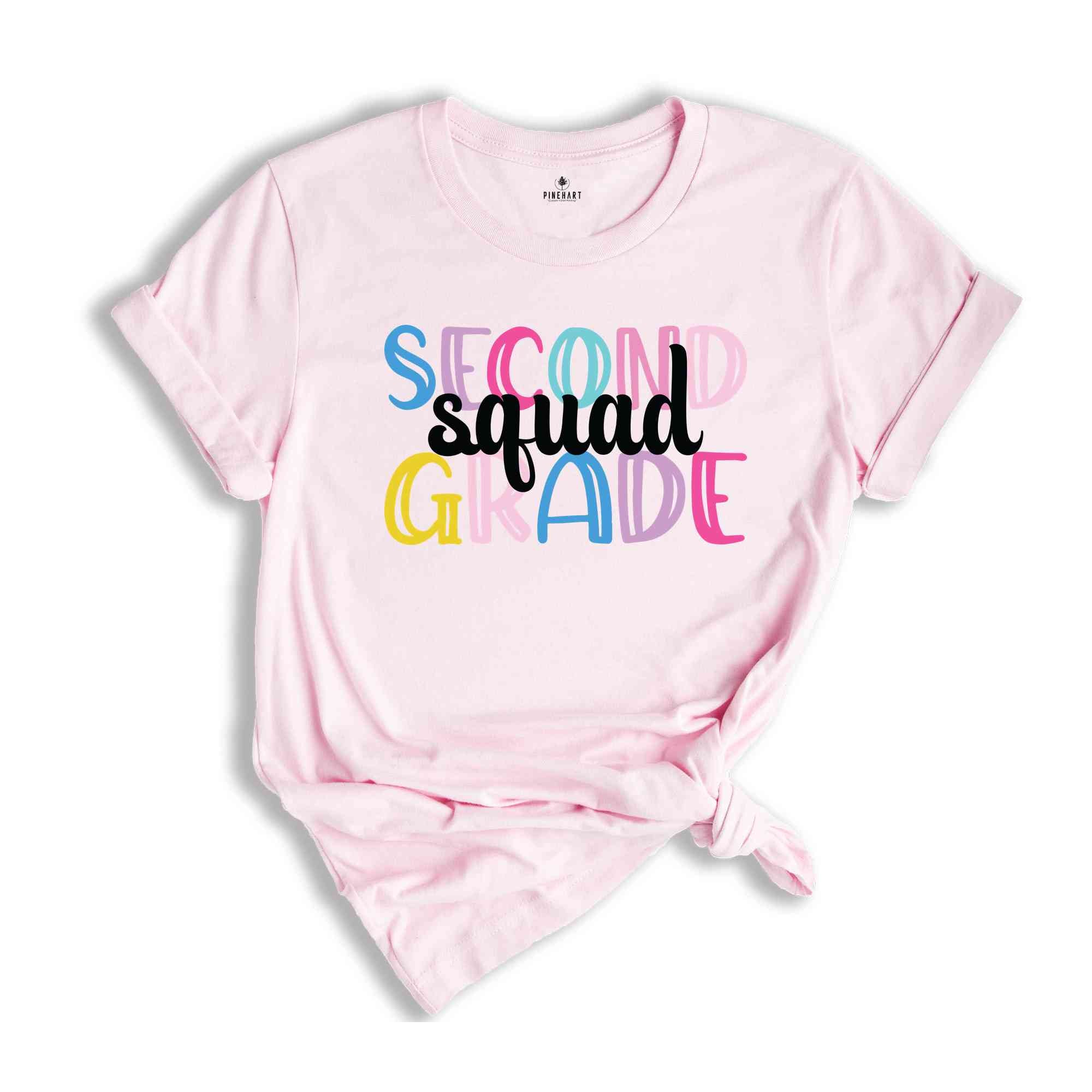 Second Grade Squad Shirt, Teacher Shirt, Grade Squad Teacher Shirt, Squad Shirt, New Teacher Shirt, Grade Shirt, Back To School Shirt