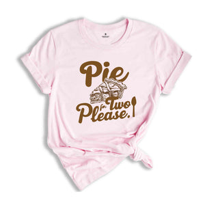 Pie for Two Thanksgiving Pregnancy Announcement Shirt, Thanksgiving Pregnancy Reveal t-shirt, Fall Maternity Shirt Thanksgiving Maternity