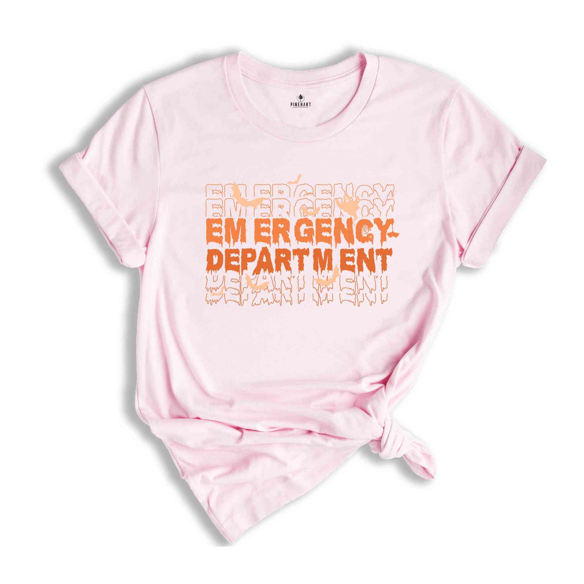 Emergency Department Halloween Shirt, ER Nurse Shirt, Emergency Medicine Shirt, Halloween Nurse Shirt, Medical Halloween Shirt