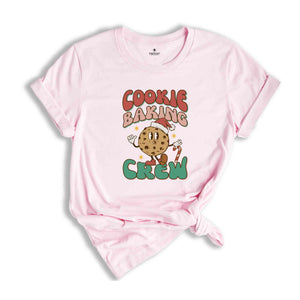 Cookie Baking Crew Shirt, Cute Christmas Shirt, Christmas Party, Holiday Gift, Cookie Shirt, Christmas Crew Shirt, Retro Xmas Shirt