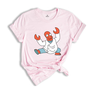 Futurama Zoidberg Shirt, Funny Futurama Shirt, Dr. Zoidberg Shirt, Funny Cartoon Shirt, Futurama Fan Gift, 90S Cartoon Tv Shows