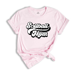 Softball Mom shirt, Retro Softball Mom Shirt, Softball tshirt, Softball Mom, Mother's Day Shirt, Mother's Day Gift