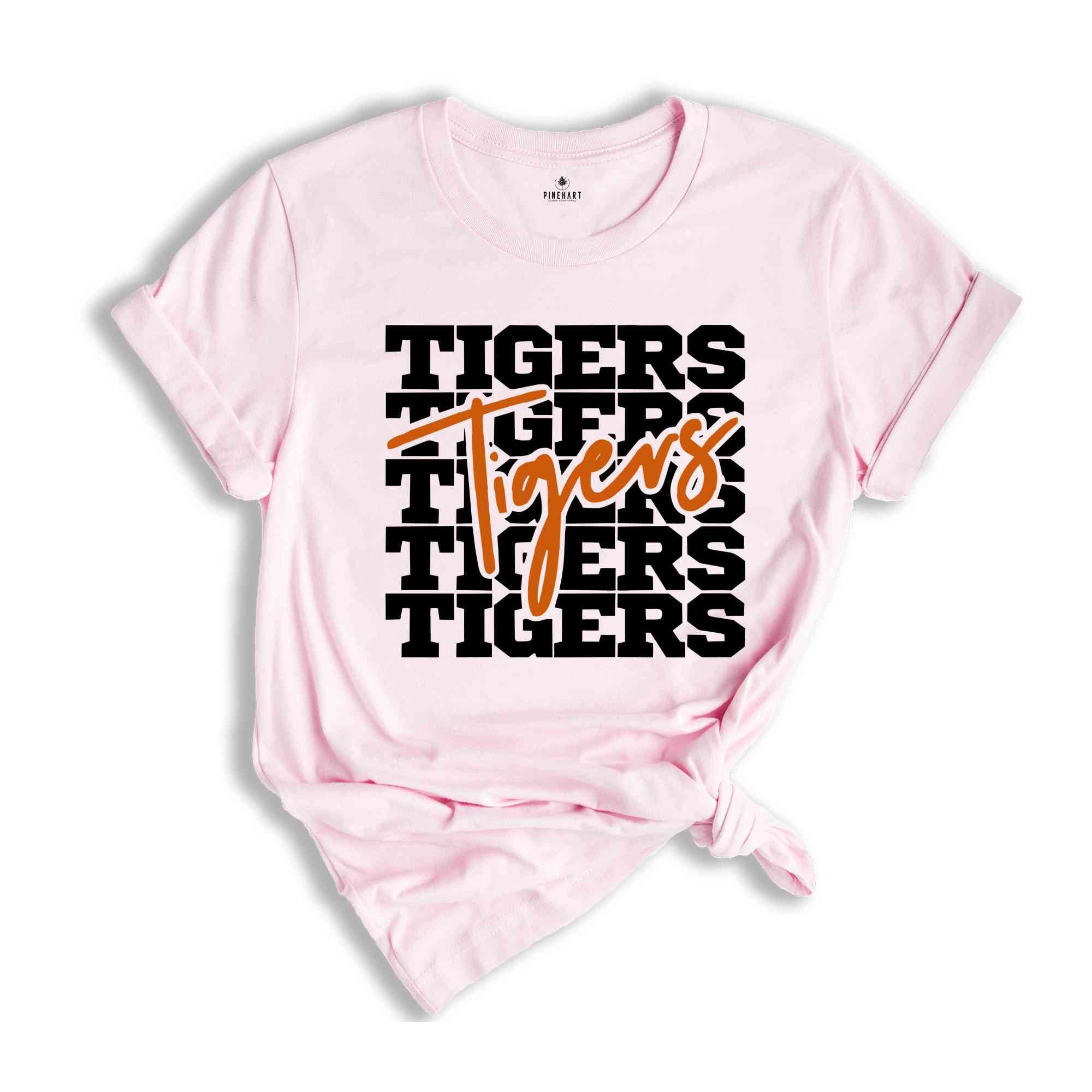 Team Mascot Shirt, Tigers Team Shirt, Tigers Football Shirt, Tigers Fan Shirt, Tigers School Tee, Tigers School Spirit, Tigers Mom Shirt