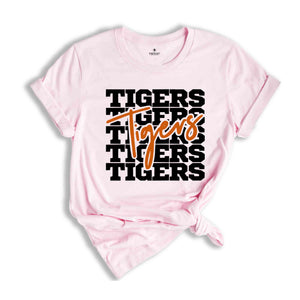 Team Mascot Shirt, Tigers Team Shirt, Tigers Football Shirt, Tigers Fan Shirt, Tigers School Tee, Tigers School Spirit, Tigers Mom Shirt