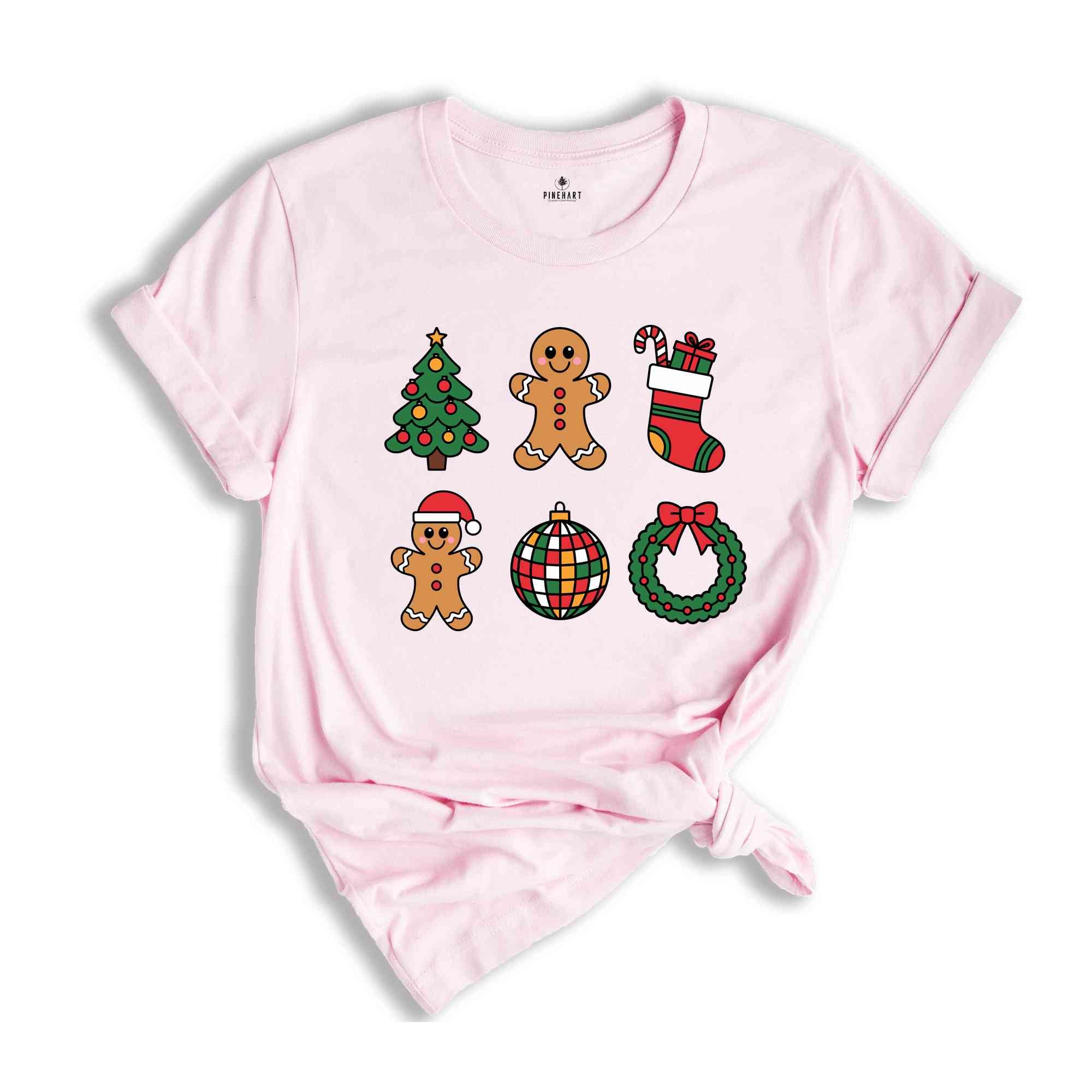 Christmas Shirt, Cute Winter Shirt, Holiday Party Shirt, Retro Christmas Shirt, Christmas Bow Shirt, Holiday Shirt, Christmas Tree Shirt