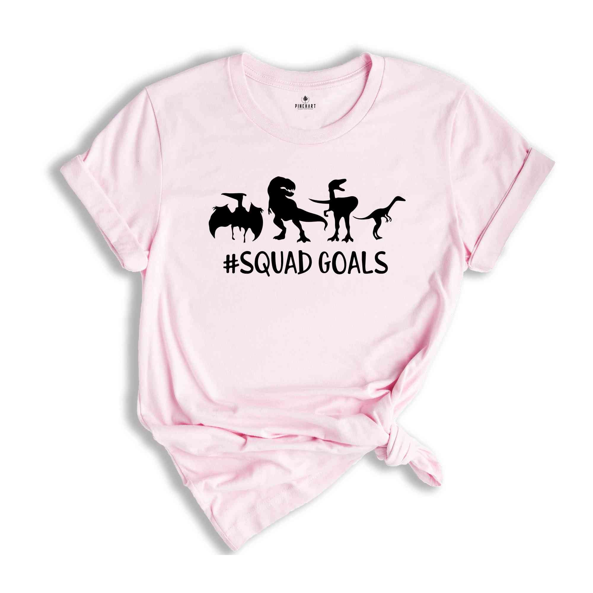 Squad Goals Shirt, Dinosaur Lover Shirt, Dinosaur Party, Dinosaur Gifts, Dinosaur Birthday, Dinosaur clothing, Birthday shirt, T-Rex Shirt