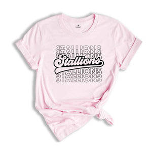 Team Mascot Tee, Stanllions Mascot Shirt, Stanllions Team Spirit Shirt, Stanllions Fan Shirt, Stanllion School Tee, Stanllions School Spirit