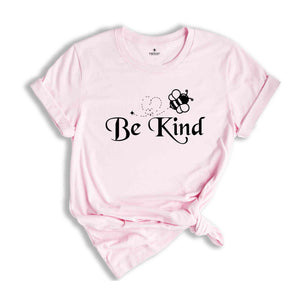 Be Kind T-shirt, Positive Graphic Tees, Motivational Shirt, Mental Health Vneck Shirt, Gift for Her, Kindness Shirt, Inspirational Shirt