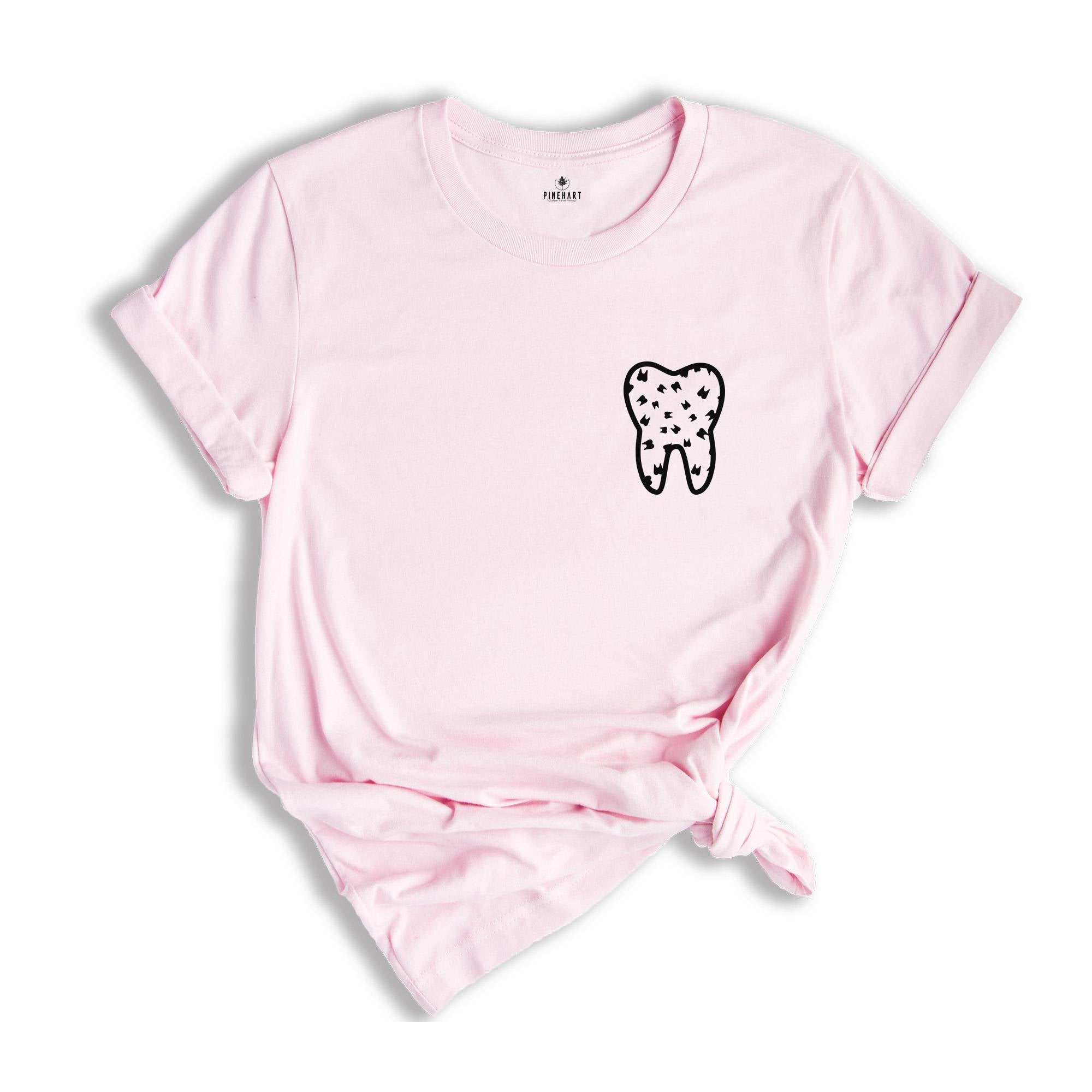 Pocket Tooth Shirt, Tooth Fairy T-shirt, Dental Assistant Shirt, Cute Dental Tee, Dental Office Apparel