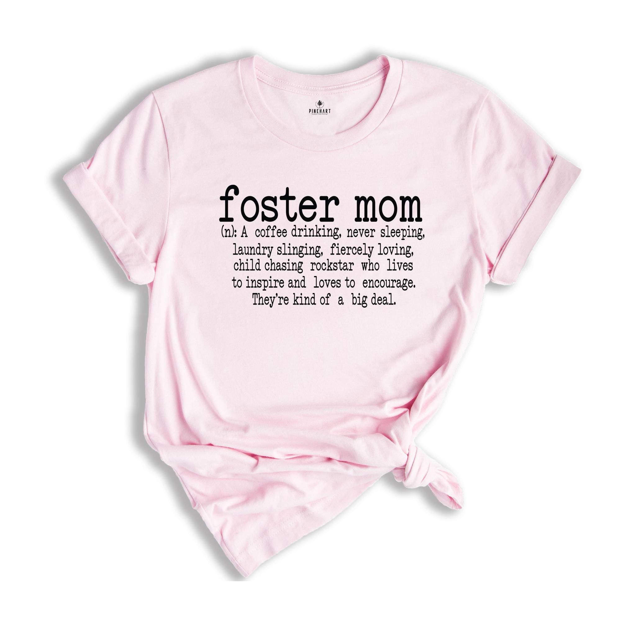 Foster Mom Definition Shirt , Gift for Foster Mom, Bonus Mom TShirt, Mothers Day Gift, Bonus Mama Gift for Mama