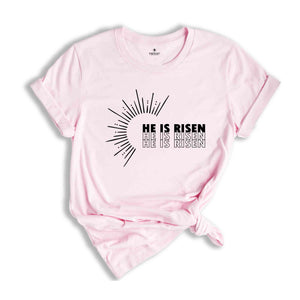 He is Risen Shirt, Religious Jesus Shirt, Easter Shirt, Christian Shirt, Faith Shirt, Trendy Easter Shirt