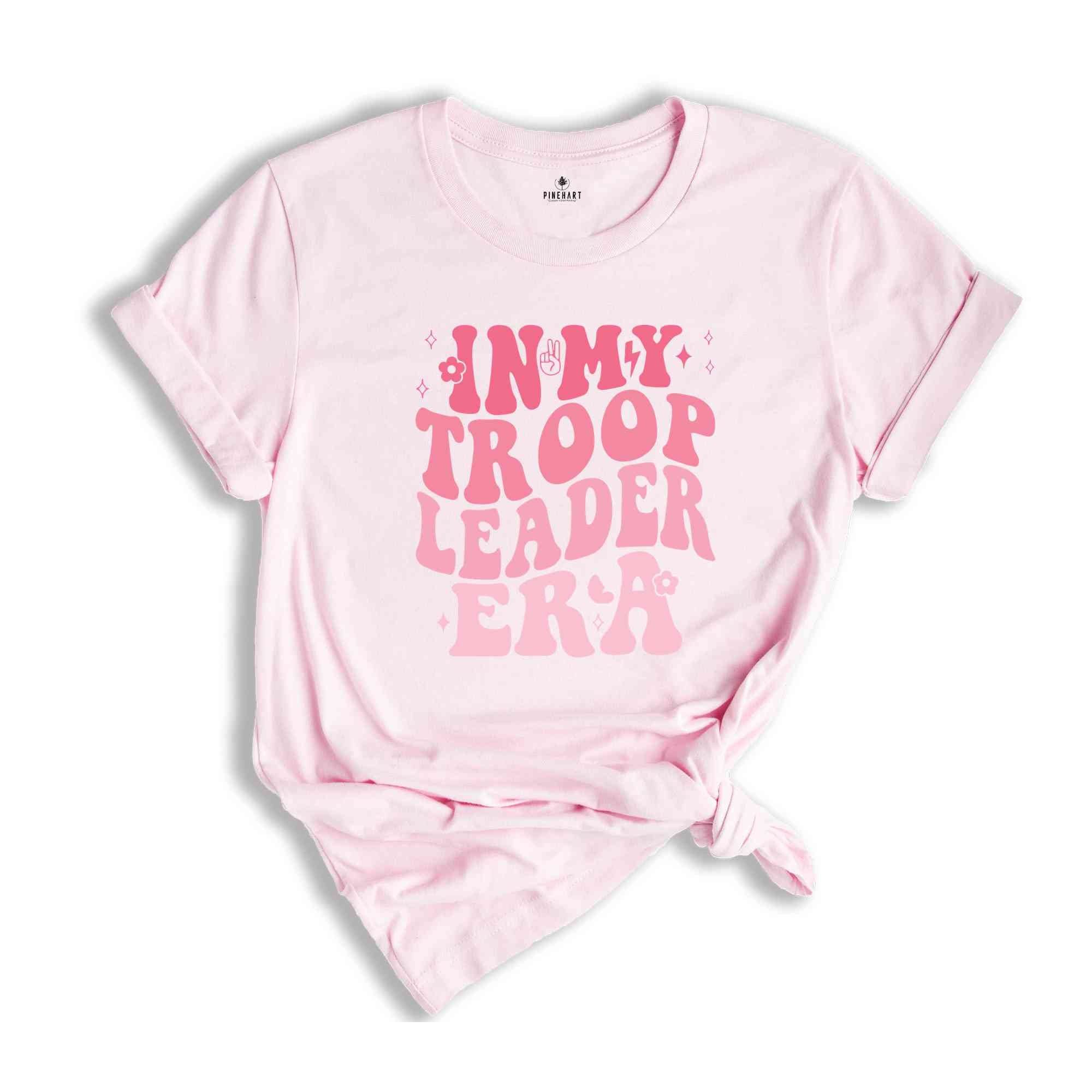 In My Troop Leader Era T-Shirt, Camping Shirt, Cookie Dealer Shirt, Scout Leader Gift, Scout Team Shirt