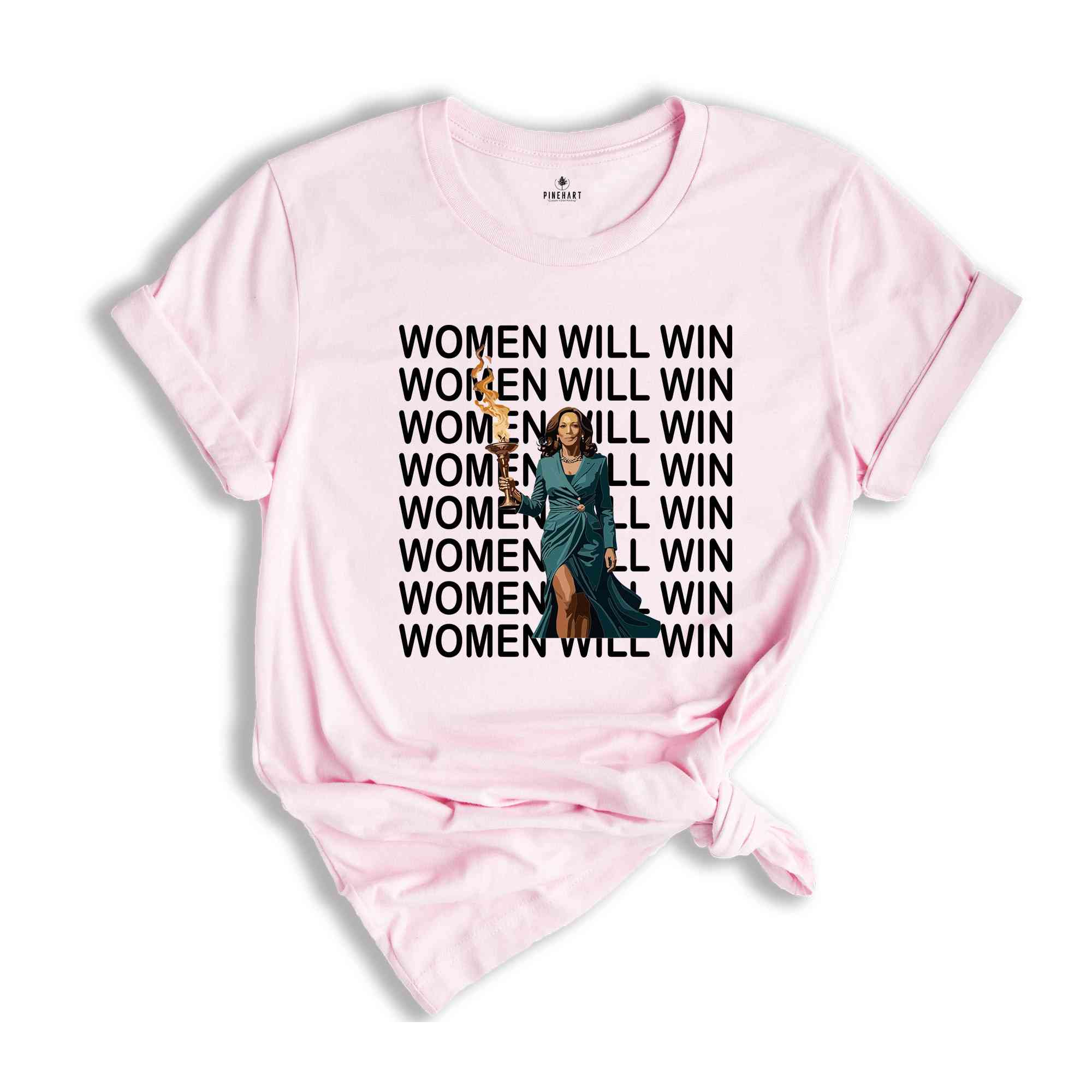 Kamala Harris Pass the Torch Shirt, Women Will Win, Madam President Shirt, Kamala Harris Shirt, Gift for Democrat, Vote Kamala Shirt