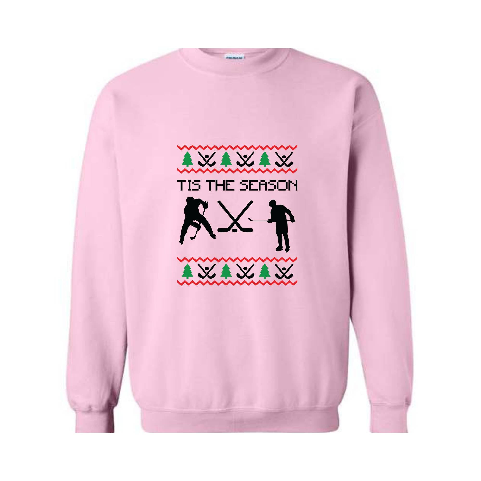 Tis the Season Christmas Hockey Shirt, Funny Ugly Sweater, Christmas Shirt, Holiday Hockey Player Shirt, Hockey Fans Shirt, Winter Shirt