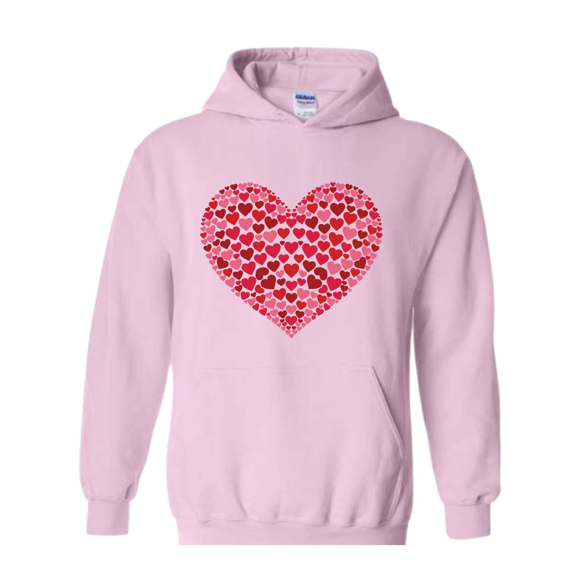 Double Heart Sweatshirt, Women Girl Heart, Gift for Her, Love Tee, Love Sweatshirt, Gift For Mom, Heart Tee, Teacher Gift