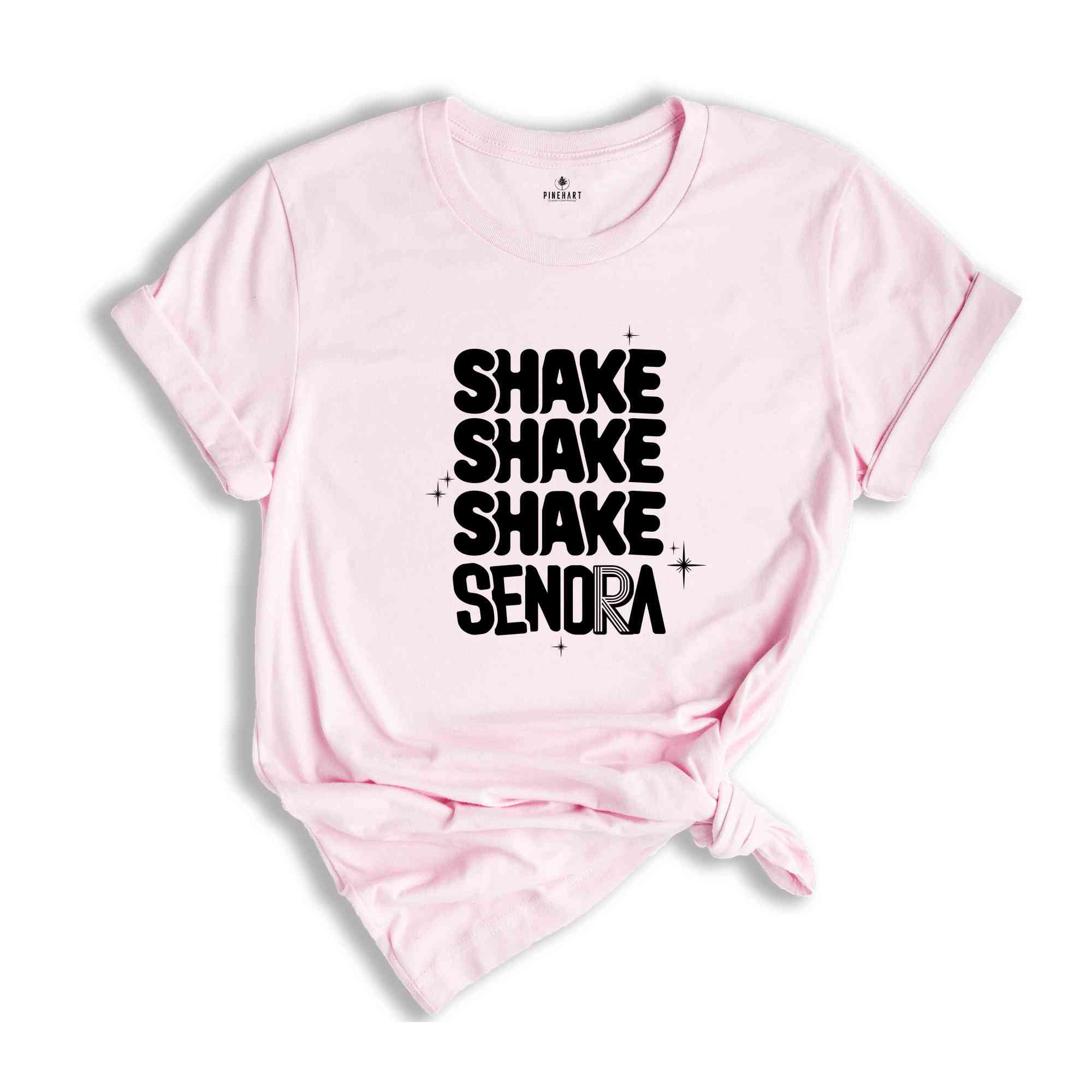 Shake Shake Shake Senora Shirt, Funny Halloween Shirt, Retro Halloween Shirt, Spooky Halloween Shirt, Halloween Movie Shirt