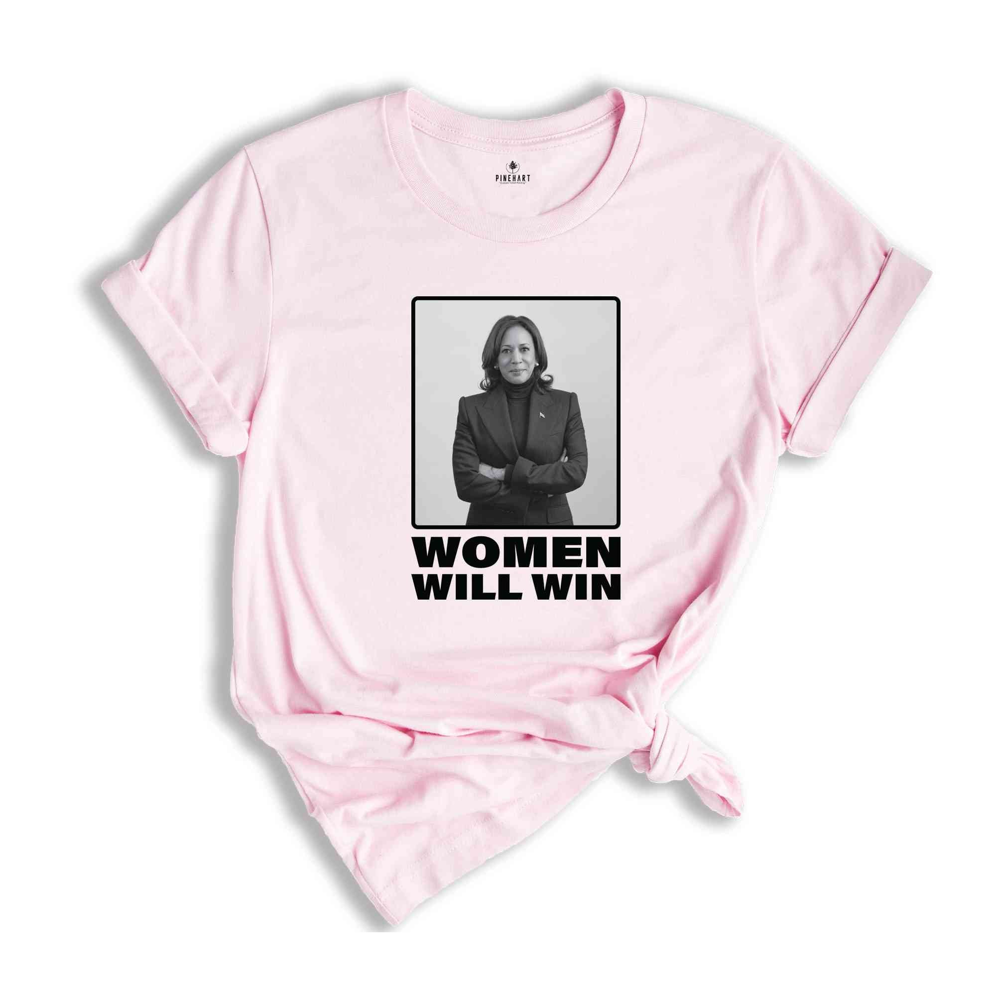 Women Rise, Kamala’s Bold Statement Shirt