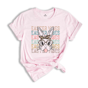 Easter Vibes Shirt, Happy Easter Day, Easter Bunny Shirt, Easter Day Gift, Rabbit Lover Shirt, Easter Peeps Shirt, Retro Easter Shirt