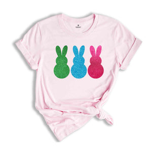 Glitter Bunnies Shirt, Easter Shirt, Bunny Easter Shirt, Happy Easter Shirt, Easter Mom Shirt, Mom Shirt