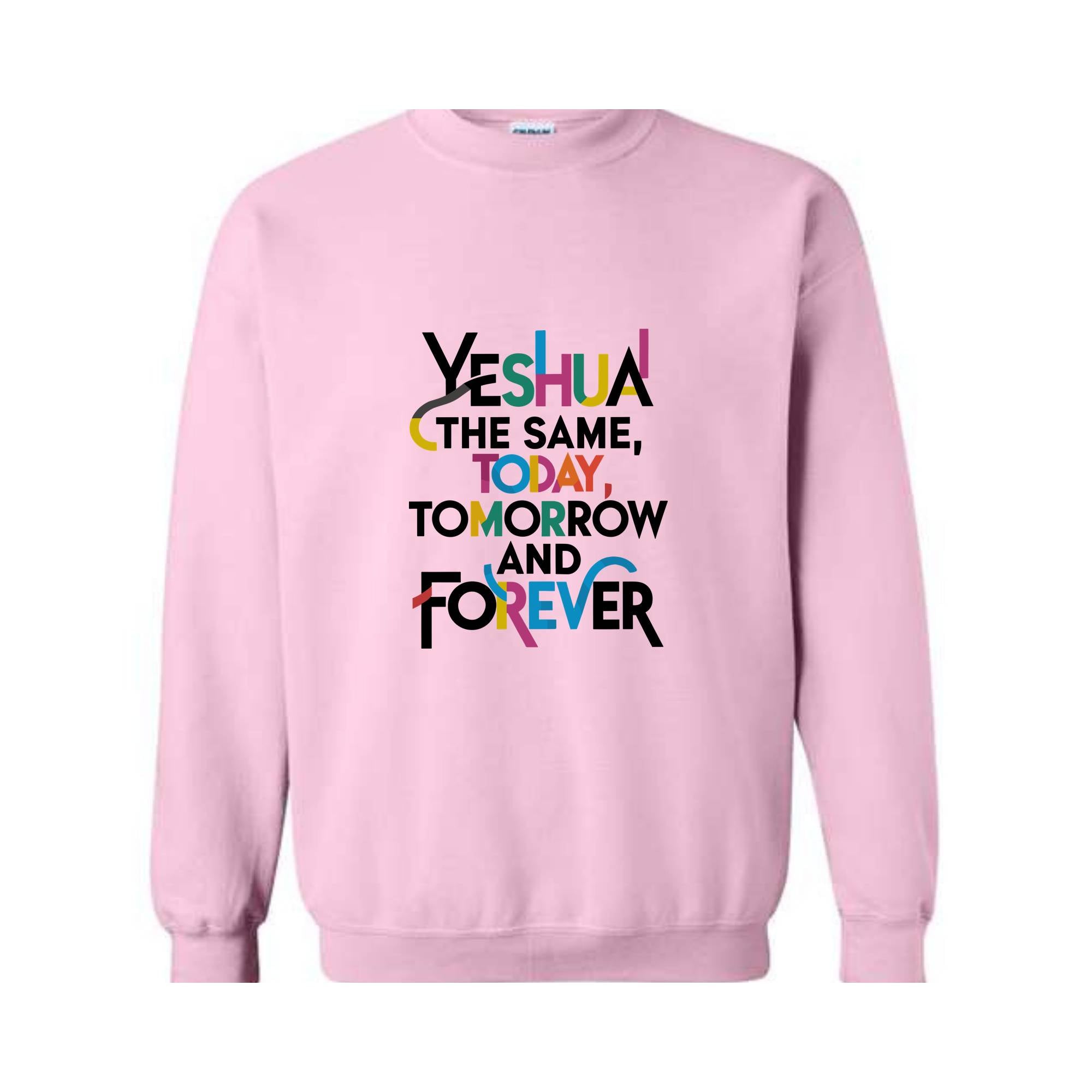 Yeshua Shirt, Christian Sweatshirt, Religious Sweatshirt, Bible Verse Sweater, Faith Hoodie, Christian Gifts, Jesus Apparel, Church Sweater