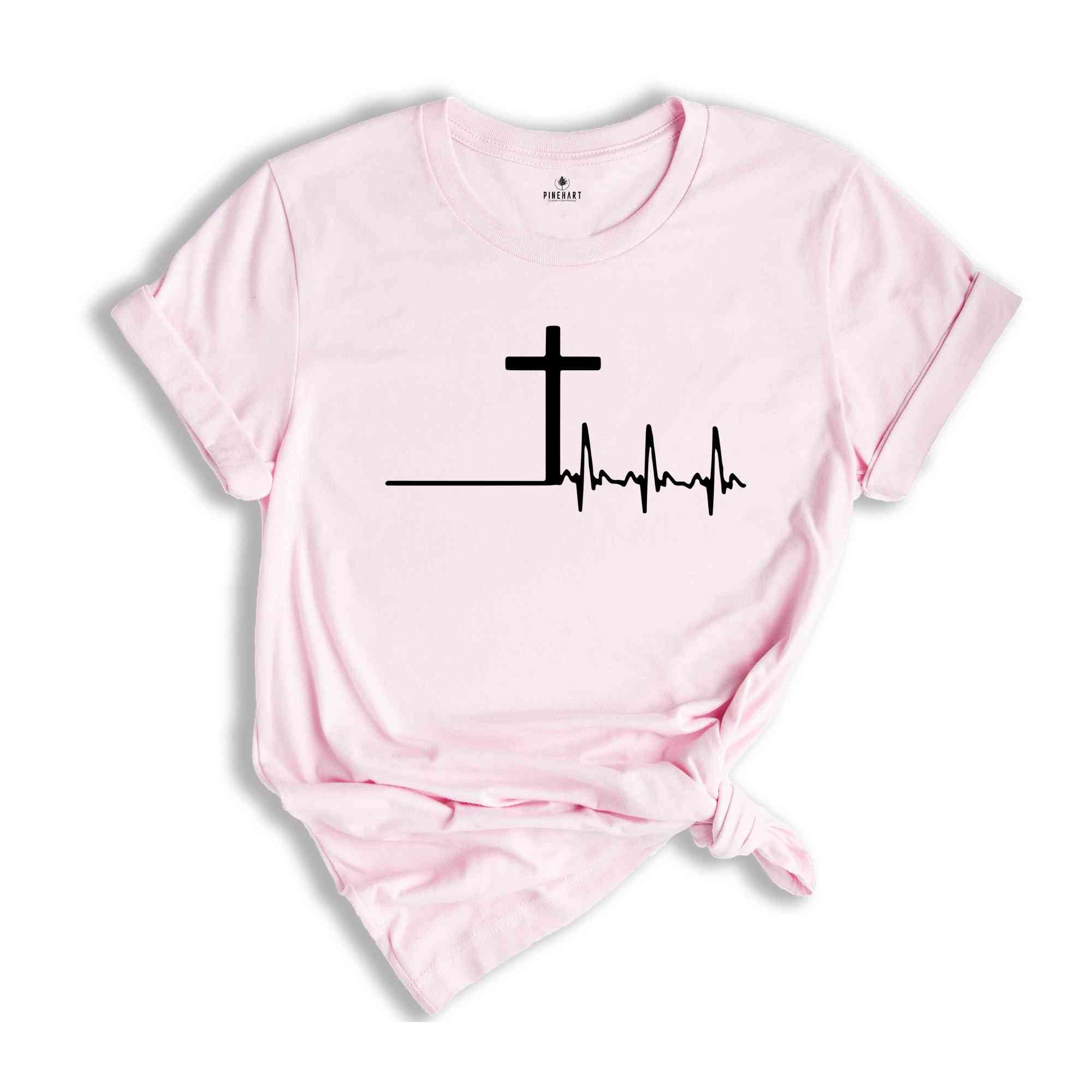 Cross Shirt, Christian T-Shirt, Religious Shirts, Shirt For Christian, Prayer T-Shirt, Gift For Prayer, Faith Shirt, Jesus Love Tee