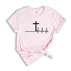 Cross Shirt, Christian T-Shirt, Religious Shirts, Shirt For Christian, Prayer T-Shirt, Gift For Prayer, Faith Shirt, Jesus Love Tee