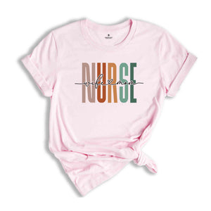 Wife Mom Nurse Shirt, Nurse Mother Shirt, Gift For Mother, Mama Shirt, Nursing Shirt, Nurse Life Shirt, Mom Life Shirt, Happu Mother's Day