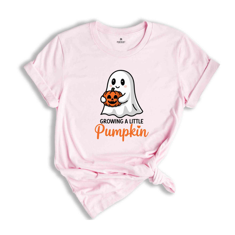 Growing A Little Pumpkin Shirt, Fall Season Shirt, Pregnancy Thanksgiving Shirt, Fall Pregnancy Announcement Gift, Pregnancy Reveal