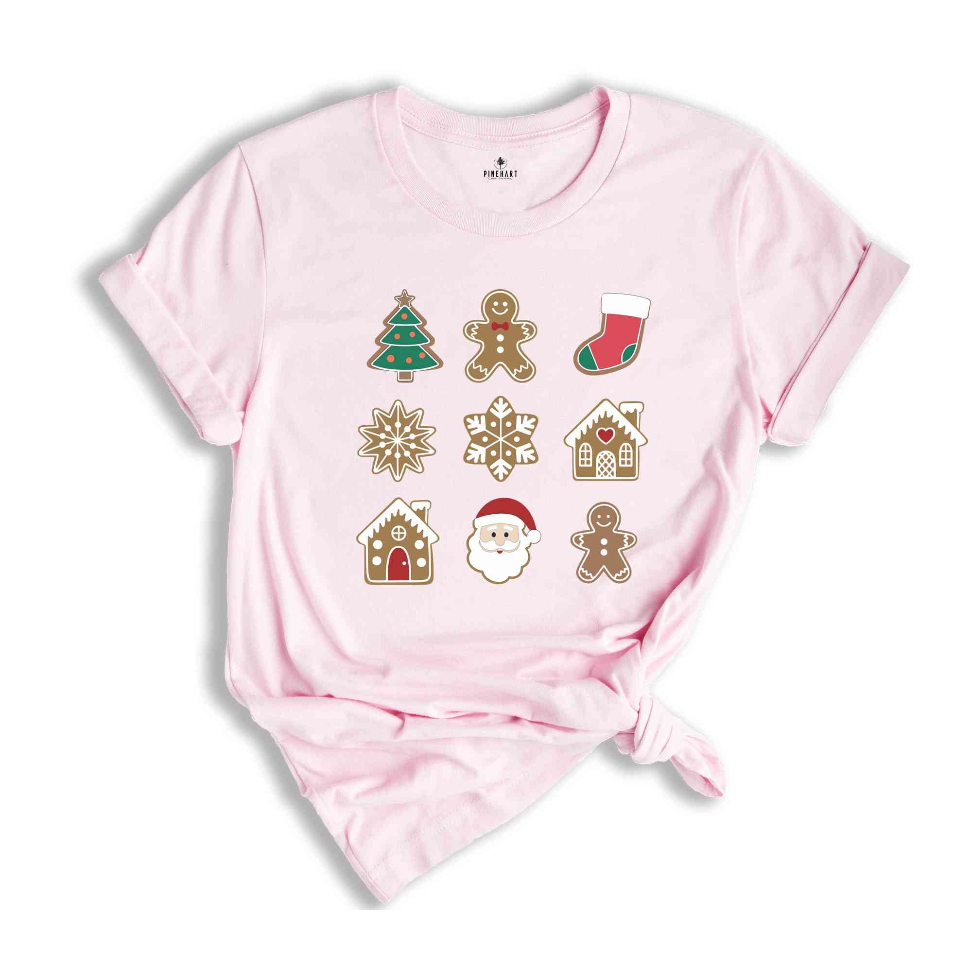 Christmas Gingerbread Shirt, Cute Christmas Shirt, Gingerbread Man Shirt, Holiday Shirt, Winter Shirt, Gift for Baker Christmas